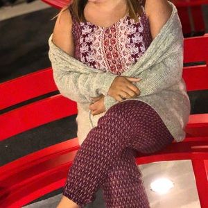 Colored & patterned jumpsuit